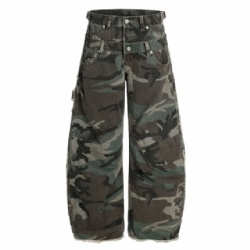 High Street Camouflage Men Pants Cargo Pants for Men