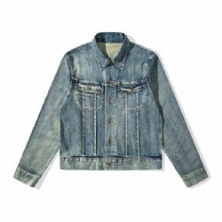 Factory Price Acid Washed Men's Jacket High Quality Jacket for Men