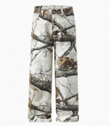 2026 Factory Price Full Printed Men Jeans Straight Leg Jeans for Men