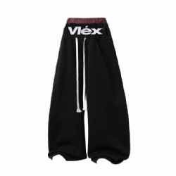 2026 Contrast Color Waistband Men Sweat Pants High Street Sweat Pants for Men