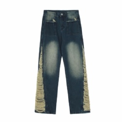 2025 Men Distrressed Jeans Baggy Style Jeans for Men