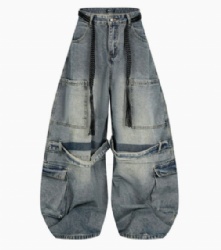 2026 Facotry Price Cargo Men's Jeans Baggy Style Men Jeans Customized